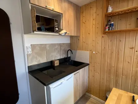 Studio rénové au centre d'Avoriaz, 3 à 4 pers, balcon exposé sud - Photo 5