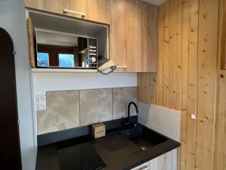 Studio rénové au centre d'Avoriaz, 3 à 4 pers, balcon exposé sud - Photo 6