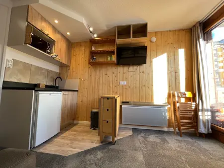 Studio rénové au centre d'Avoriaz, 3 à 4 pers, balcon exposé sud - Photo 7