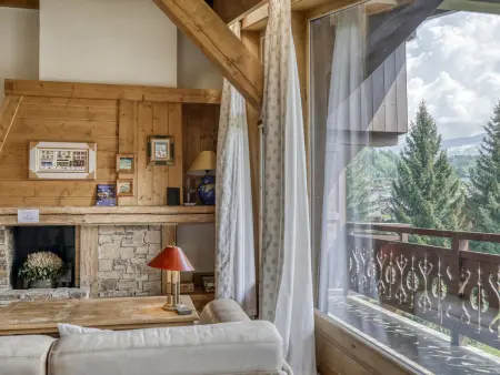 Charmant appartement 2 chambres à Megève avec Wifi et parking - Photo 1