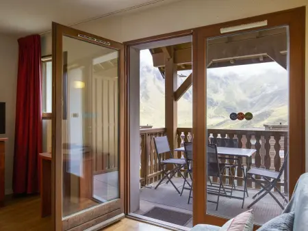Studio cabine 4 pers avec terrasse, piscine couverte et salle de fitness, proche pistes et remontées - Photo 5