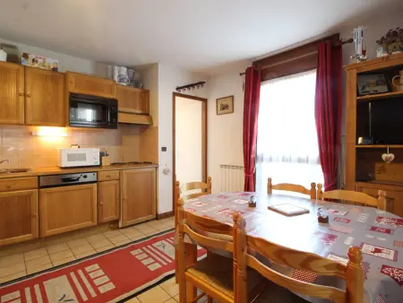 Charmant 2P avec balcon, 5 couchages, pieds des pistes, proche télécabine et centre village - Photo 1