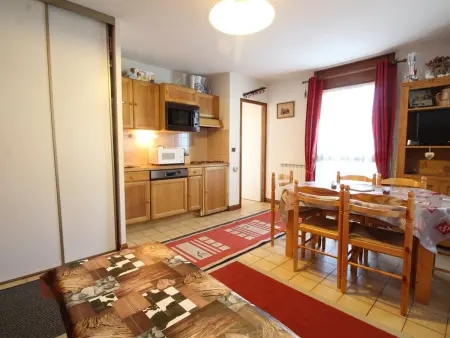 Charmant 2P avec balcon, 5 couchages, pieds des pistes, proche télécabine et centre village - Photo 8
