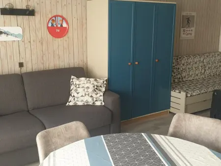Studio chaleureux, balcon sud, 4 pers., proche centre et pistes - Les Carroz - Photo 1
