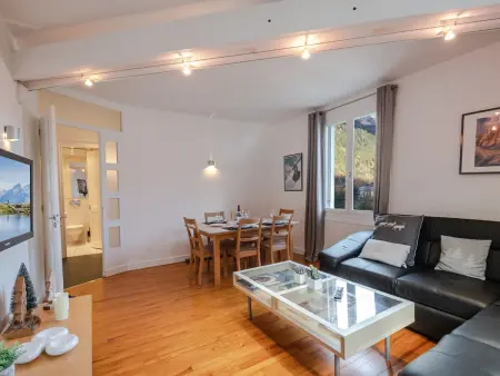 Appartement lumineux 5 pers, Chamonix centre, parking inclus - Photo 3