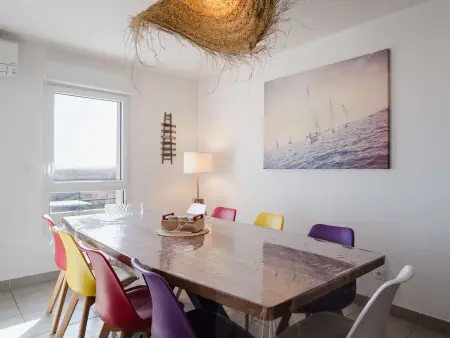 Appartement lumineux et climatisé avec WIFI et parking à Narbonne-Plage - Photo 6
