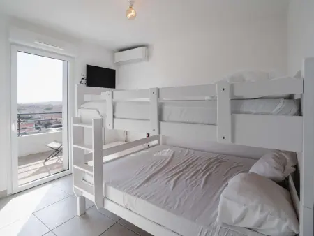 Appartement lumineux et climatisé avec WIFI et parking à Narbonne-Plage - Photo 9