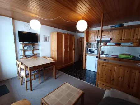 Grand studio 4 pers. sud - Animaux ok, Appartement 4 personnes à Montgenèvre - Photo 1