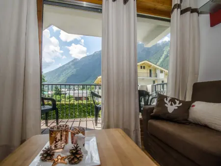 Appartement calme 3 étoiles avec Wi-Fi et parking, Chamonix - Photo 2