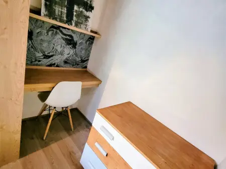 Appartement rénové, ski aux pieds, balcons, 3 pièces pour 8 pers. - Photo 14