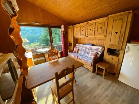 Studio 4 pers. sur les pistes avec balcon et parking - Photo 1