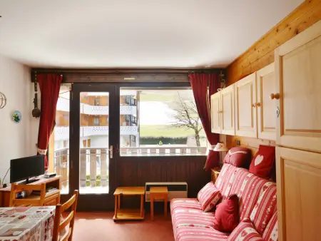 Studio 4 pers. avec balcon, près des pistes et du centre, garage, linge inclus, Morzine-Avoriaz - Photo 1