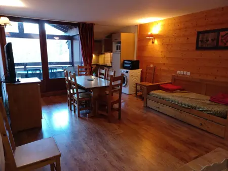 Brides Les Bains: Appartement 3 Pièces, 8 Pers, Balcon, Parking, WiFi - Photo 9