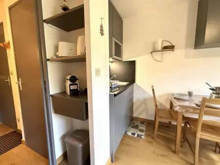 Charmant studio à Crest-Voland, 4 pers., proche pistes, balcon, parking privé - Photo 5