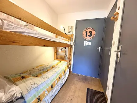 Charmant studio à Crest-Voland, 4 pers., proche pistes, balcon, parking privé - Photo 9