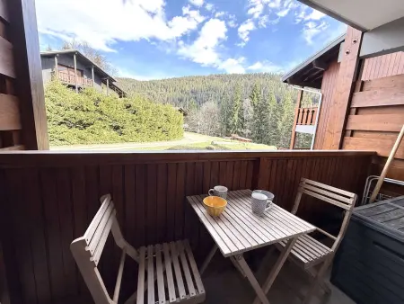 Charmant studio à Crest-Voland, 4 pers., proche pistes, balcon, parking privé - Photo 12