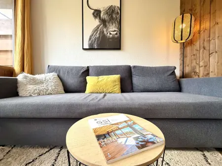 Charmant studio à Crest-Voland, 4 pers., proche pistes, balcon, parking privé - Photo 13