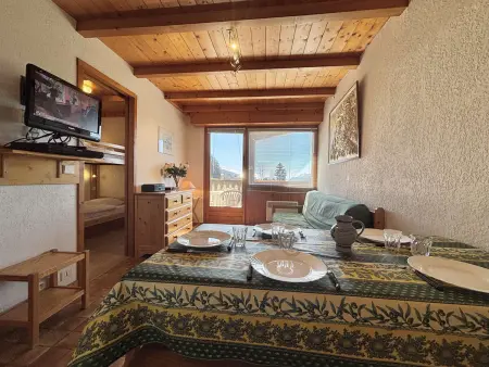 À deux pas des pistes : Appartement 2 pièces cabine à Crest-Voland – 4-6 pers. - Photo 1