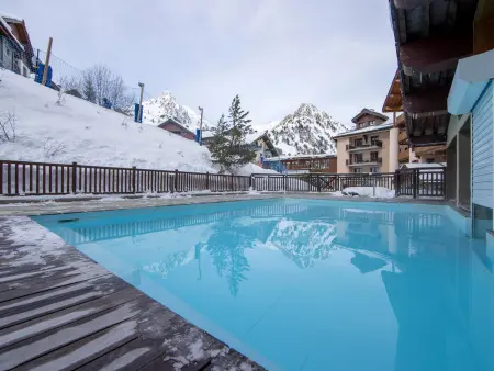 Appartement Arc 1950 Skis aux Pieds avec Piscines et Jacuzzi - Photo 11