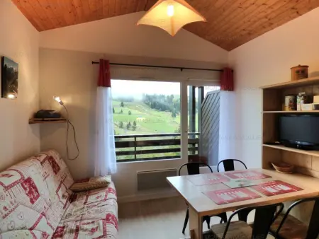 Studio lumineux + coin montagne 23m² - 4 pers, balcon, Chinaillon - Photo 4