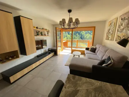 Charmant appart 2 ch + coin nuit, balcon sud, garage, près de La Clusaz et commerces, St Jean de Sixt - Photo 2