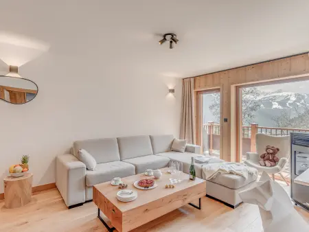 Champagny-en-Vanoise, Appart. 8 pers, 3 ch, WIFI, parking, balcon sud-est - Photo 3
