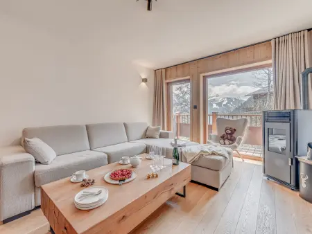 Champagny-en-Vanoise, Appart. 8 pers, 3 ch, WIFI, parking, balcon sud-est - Photo 5