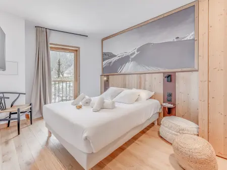 Champagny-en-Vanoise, Appart. 8 pers, 3 ch, WIFI, parking, balcon sud-est - Photo 6