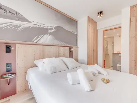 Champagny-en-Vanoise, Appart. 8 pers, 3 ch, WIFI, parking, balcon sud-est - Photo 7