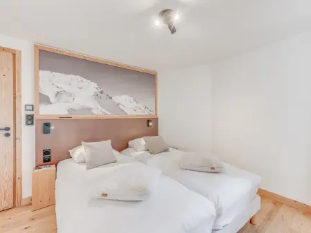 Champagny-en-Vanoise, Appart. 8 pers, 3 ch, WIFI, parking, balcon sud-est - Photo 9
