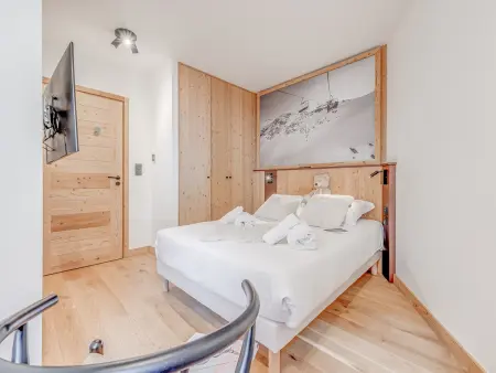 Champagny-en-Vanoise, Appart. 8 pers, 3 ch, WIFI, parking, balcon sud-est - Photo 10