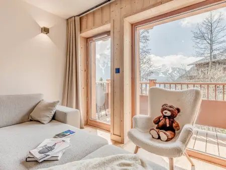 Champagny-en-Vanoise, Appart. 8 pers, 3 ch, WIFI, parking, balcon sud-est - Photo 12