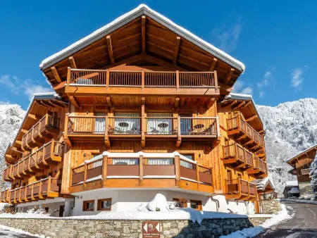 Champagny-en-Vanoise, Appart. 8 pers, 3 ch, WIFI, parking, balcon sud-est - Photo 15