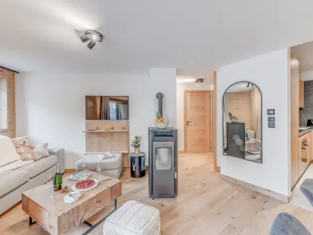 Appartement cosy 6 pers, Champagny-en-Vanoise, terrasse et WIFI - Photo 12