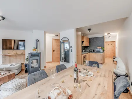Appartement cosy 6 pers, Champagny-en-Vanoise, terrasse et WIFI - Photo 13