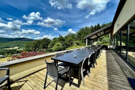 La Villa Coocoon, Villa à Coo avec Piscine et Vue - Photo 4