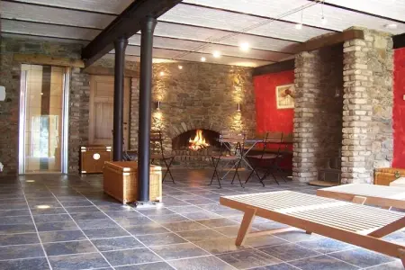 Au Pré Fleuri, Luxueux gîte à La Venne, sauna et hammam, près des Hautes-Fagnes - Photo 24