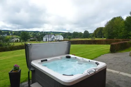 Dans les Champs, Chalet à Petite Langlire avec bain moussant - Photo 5