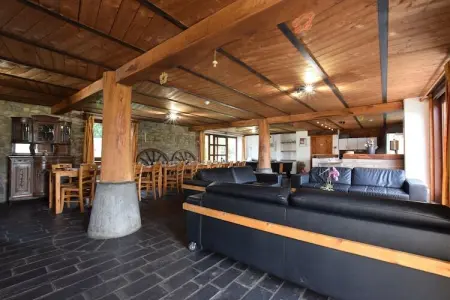 Dans les Champs, Chalet à Petite Langlire avec bain moussant - Photo 6