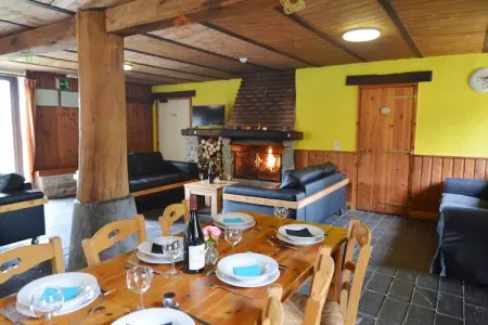 Dans les Champs, Chalet à Petite Langlire avec bain moussant - Photo 15