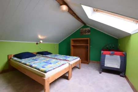 Dans les Champs, Chalet à Petite Langlire avec bain moussant - Photo 19