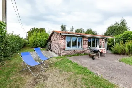 Chalet Den Keibilk, Petit chalet à Westouter avec un jardin et une belle vue - Photo 24