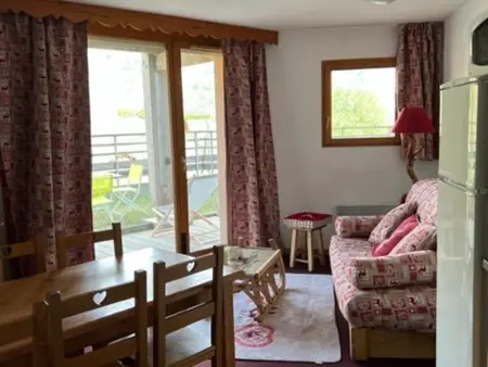 Superbe 3 Pièces avec Terrasse, Parking Privé et WIFI - 6 Couchages à Orcières - Photo 2