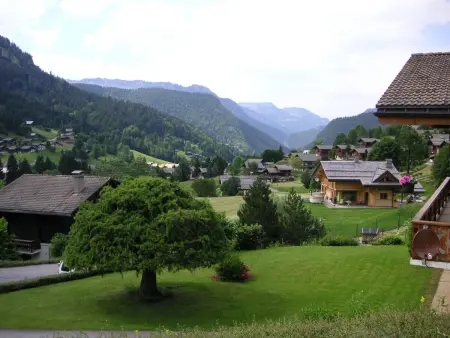 Rez de chalet calme avec terrasse - 2 chambres, proche pistes à La Clusaz - Photo 9