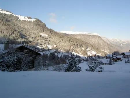 Rez de chalet calme avec terrasse - 2 chambres, proche pistes à La Clusaz - Photo 11