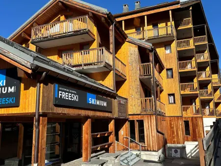 Appartement spacieux au cœur de Méribel, proche des pistes, pour 4, balcon - Photo 10
