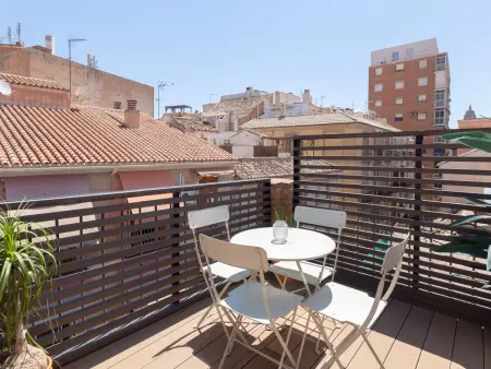 Penthouse lumineux avec terrasse, climatisation et WIFI, centre historique de Malaga - Photo 7