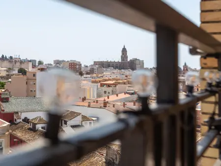 Penthouse 2 chambres avec terrasse, clim et animaux admis au centre de Málaga - Photo 14