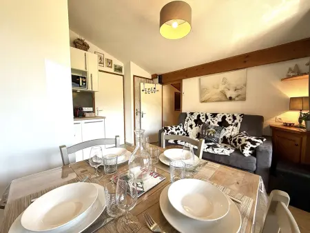 Appartement 2 pièces à Praz Sur Arly, parking, proche pistes, pour 5 personnes - Photo 3