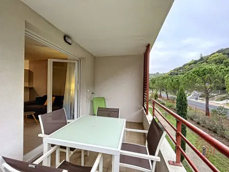 Appartement F2 climatisé à Lamalou-les-Bains, terrasse, proche centre et thermes, animaux acceptés - Photo 13